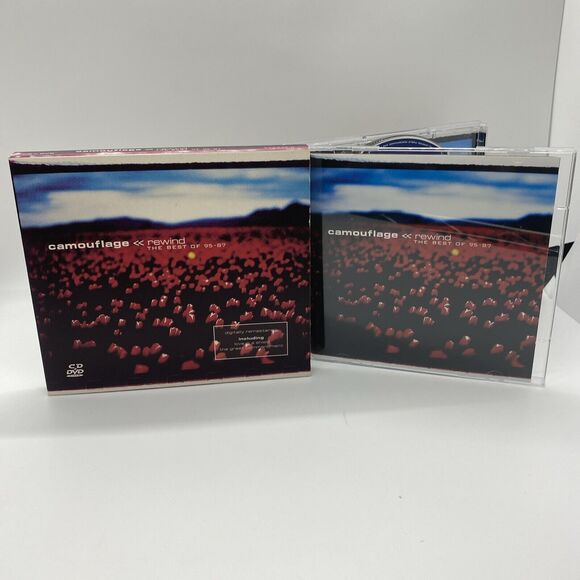 CAMOUFLAGE "REWIND-THE BEST OF 95-87" CD DVD Pal And All Regions - Picture 1 of 13